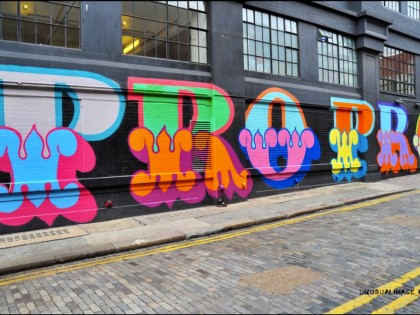 Ben Eine – Graffiti London 2010