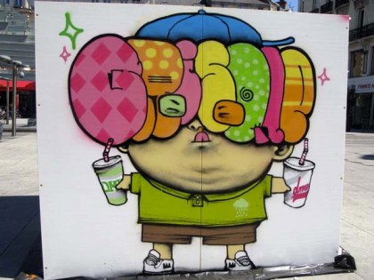 Dran et Gris1 – Graffiti Angers 2012