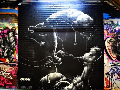 Shok-1 – Graffiti Londres 2009