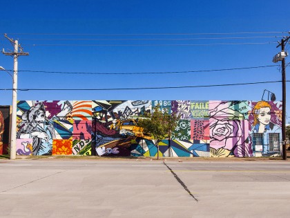 Faile • Mural – Dallas – 2013