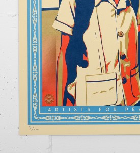 shepard-fairey-obey-Peace-&-Justice-Haiti-screen print-serigraphie-signed-numbered-2