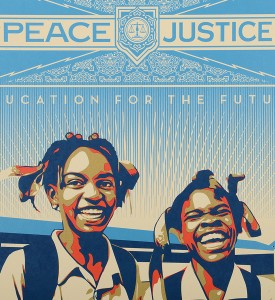 shepard-fairey-obey-Peace-&-Justice-Haiti-screen print-serigraphie-signed-numbered-4