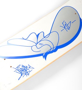 JonOne John Andrew Perello Triiad skateboard decks edition 50 signed numbered 2005 detail 2