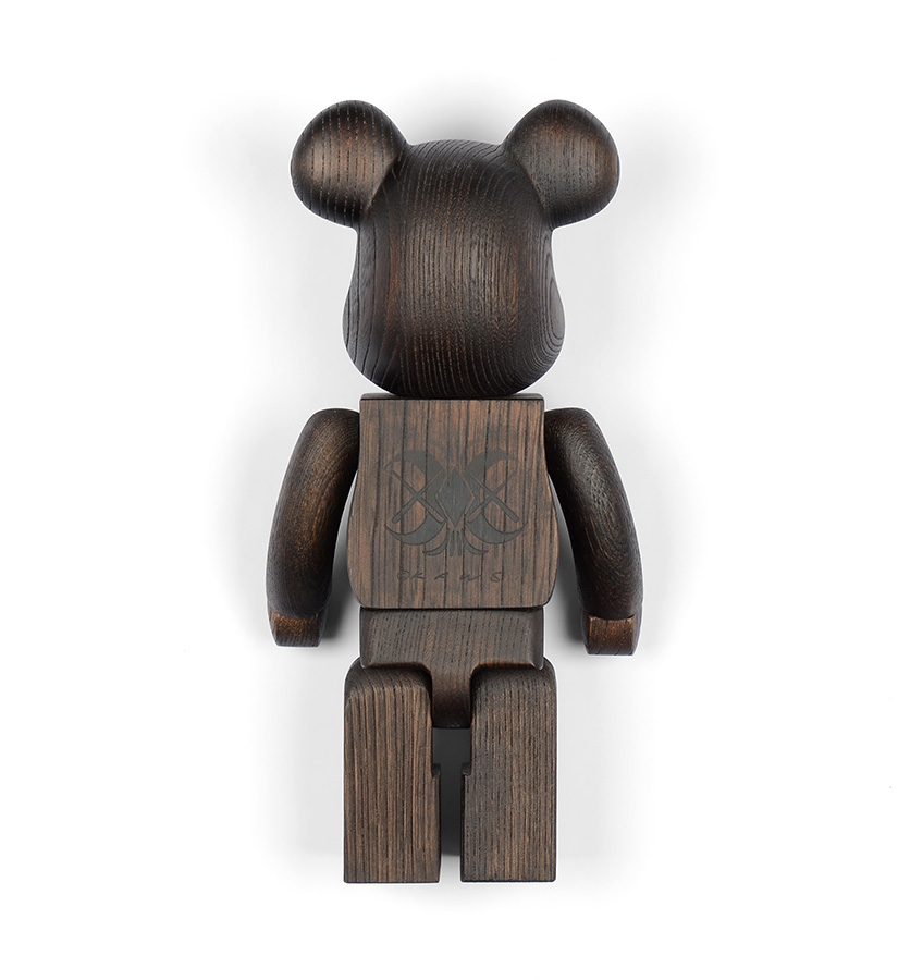 Kaws (Original Fake) and Nexus 7 - 400% Bearbrick • Wooden sculpture •  Edition of 400