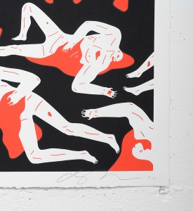 cleon peterson victory set gold red screen prints artworks oeuvres serigraphies 2016 edition 150 signed signature