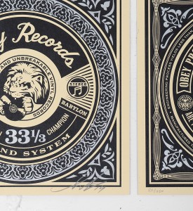 Shepard-Fairey-Obey-Giant-prints 52-screen-print-serigraphie-artwork-oeuvre-art edition 250 signature number