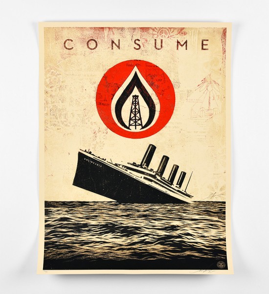 shepard-fairey-obey-giant-unsinkable-consumption-artwork-art-screen-print-2015-limited-edition-450