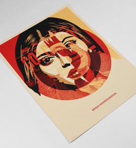 Shepard-Fairey-OBEY-media-target-disintegration-Screen-print-Numbered-Edition-4