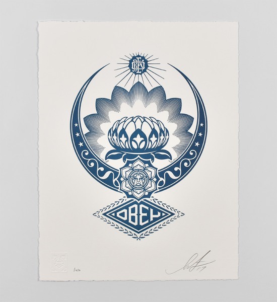 shepard-fairey-obey-lotus-ornament-letterpress-print-art-artwork