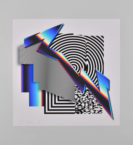 Felipe Pantone - Vltraictus - Artwork - Screen print