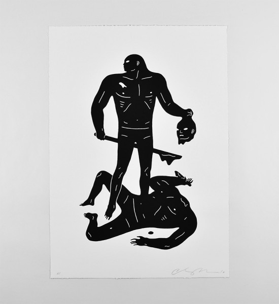 Cleon Peterson 大判シルクスクリーン 作品 - 版画