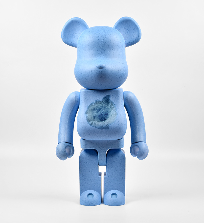 Be@rbrick Snarkitecture x BlackRainbow 1000% blue version