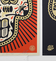 Shepard Fairey Obey Giant Ernesto Yerena Power and Glory Day of the Dead Skull set screen print artwork oeuvre art 2014 limited edition 450 numbered
