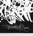 Jonone no title black white oeuvre serigraphie screenprint 2014 signature artwork John Andrew Perello graffiti Jon156_3