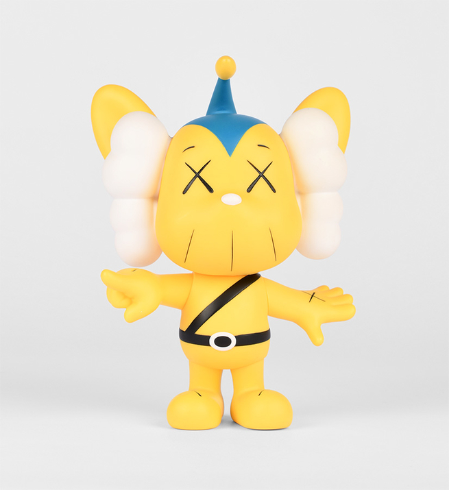 Porte-clés KAWS JPP Yellow - Medicom Toy Tokyo First 2021 - Neuf, Scellé