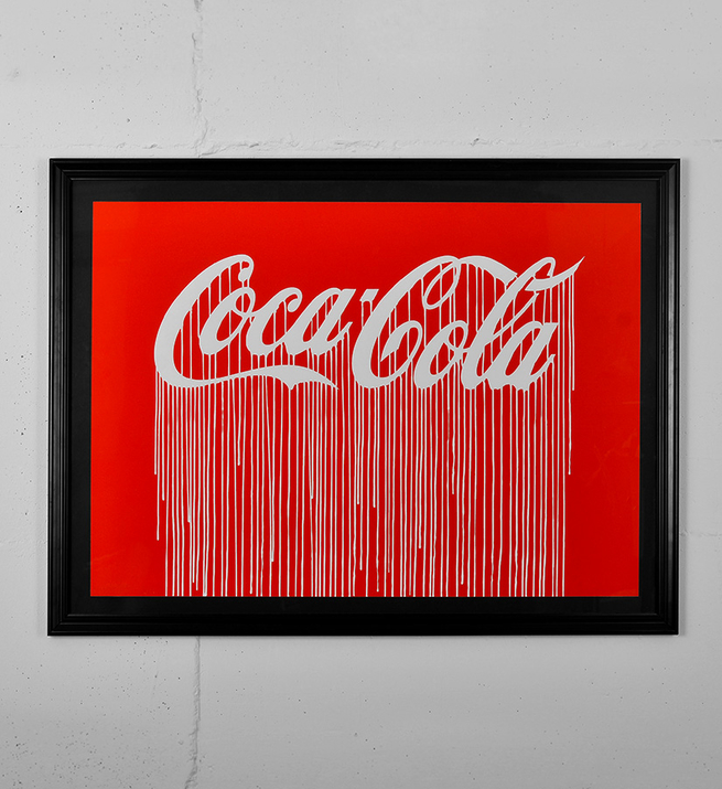 Liquidated Coca Cola (Luminescent Print Edition)