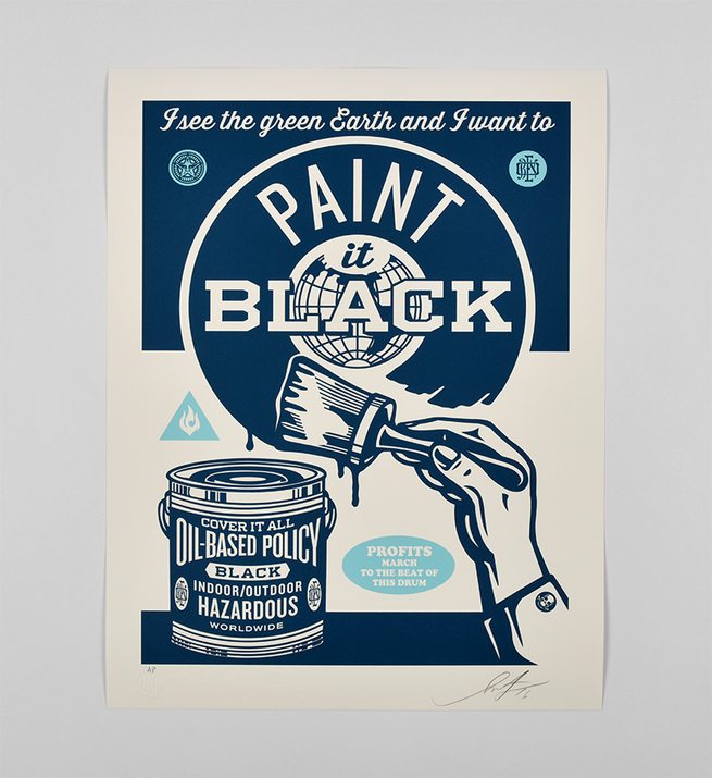 Obey paint it black series (Paint it black - AP)