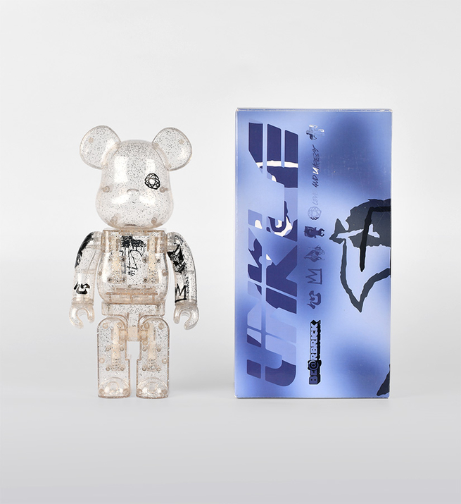 Be@rbrick Unkle 400% (Clear)